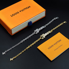 Louis Vuitton LV letter enamel bracelet-3811